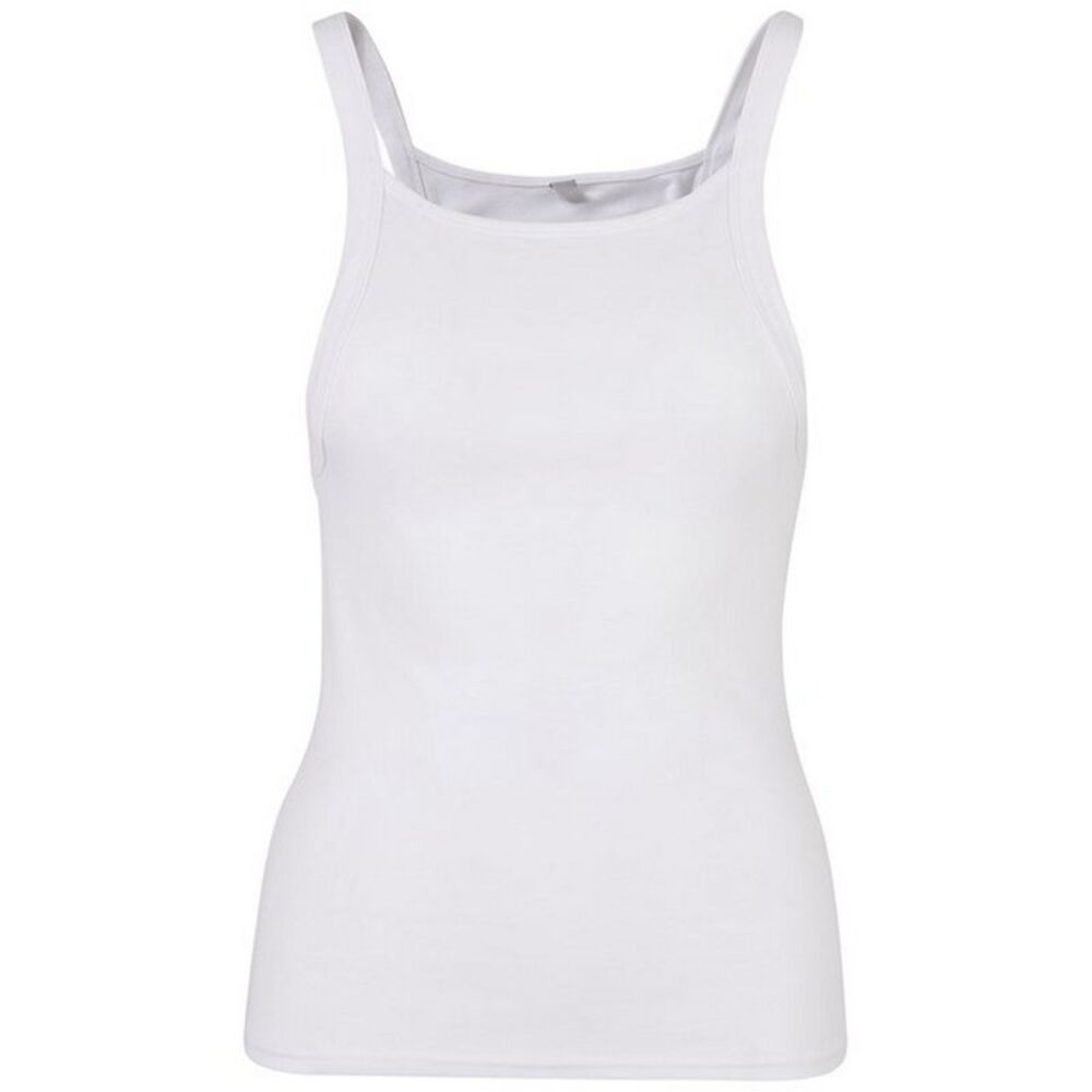 Build Your Brand Womens/Ladies Everyday Tank Top / White